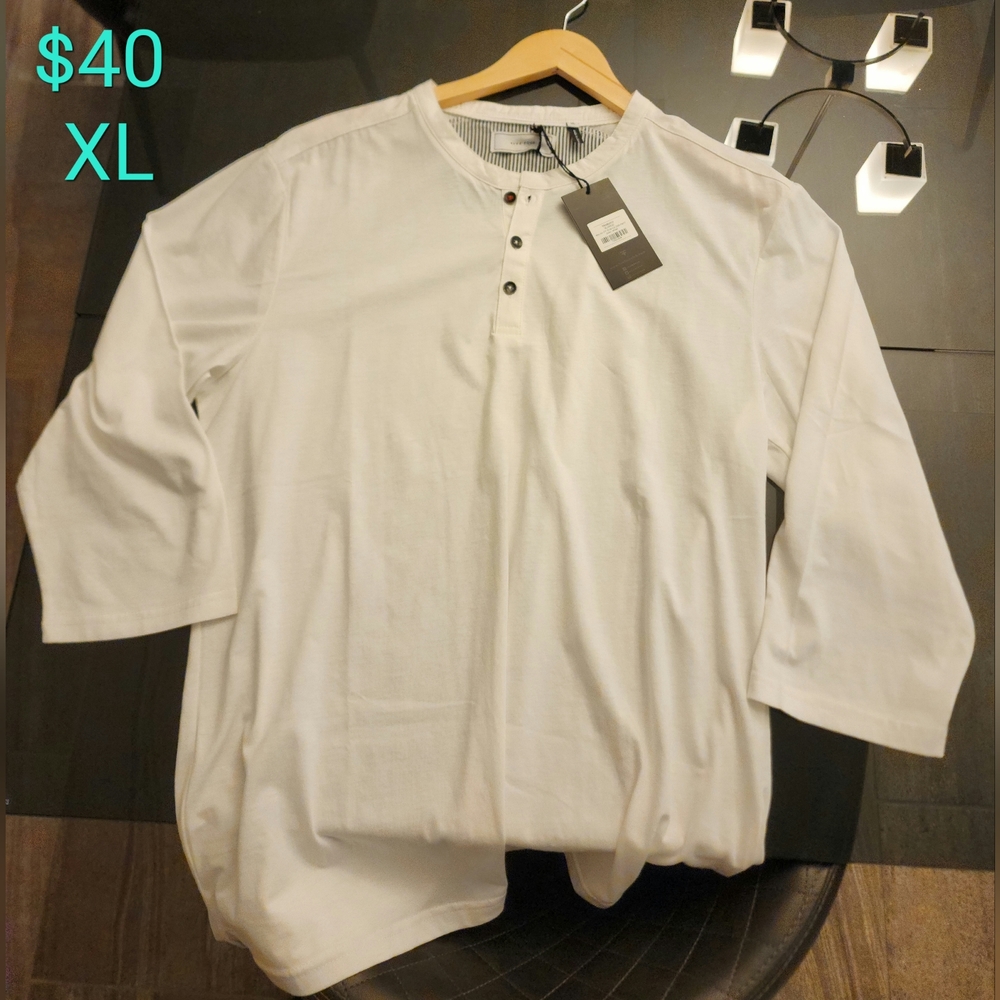 XL Five Four Trabuco 3/4 length sleeve shirt